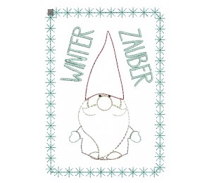 Postkarte - Winterzauber Wichtel "Winterzauber"